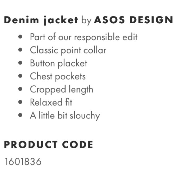 ASOS Design denim jacket - Picture 5 of 5